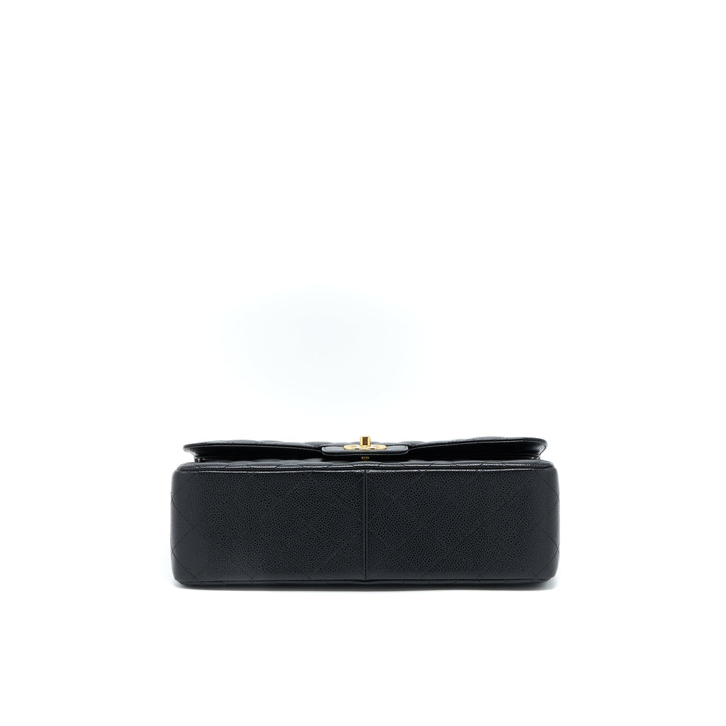 Chanel Jumbo Classic Double Flap Bag Caviar Black