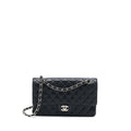 Chanel Medium Classic Double Flap Bag Caviar Black