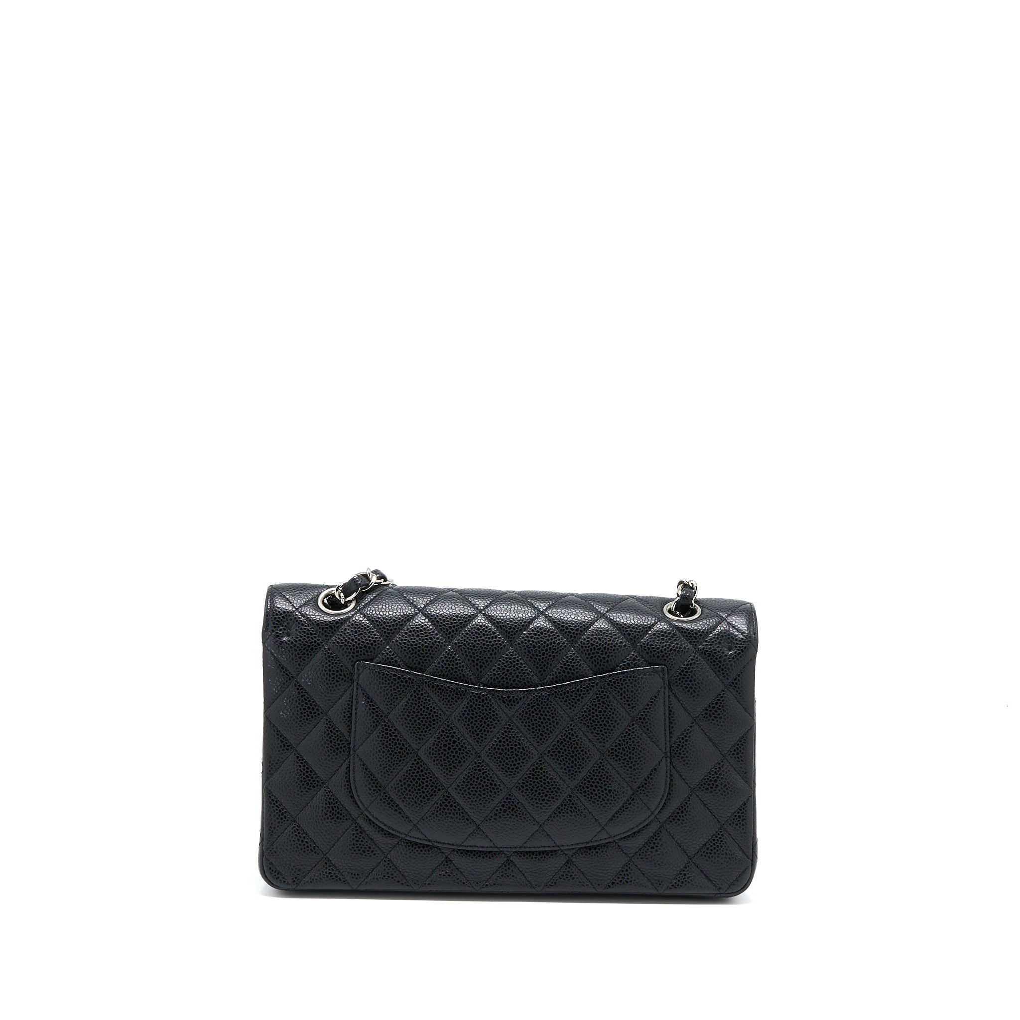 Chanel Medium Classic Double Flap Bag Caviar Black