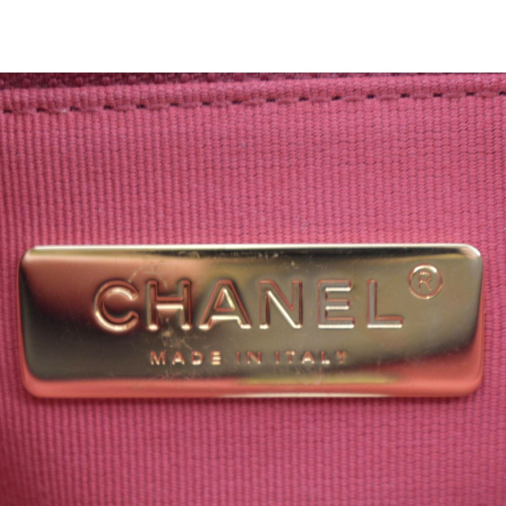 CHANEL 19 Small Flap Quilted Lambskin Leather Shoulder Bag Black