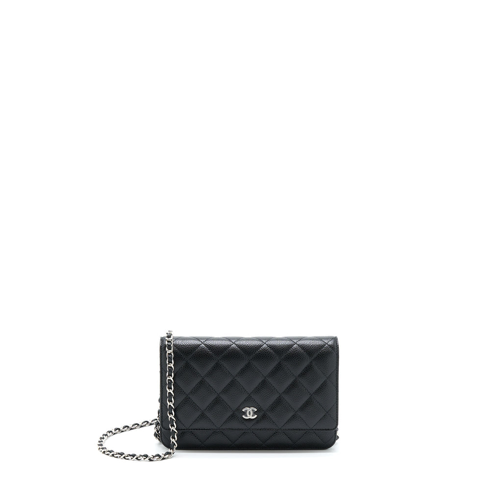 Chanel Classic Wallet On Chain Caviar Black