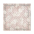 Chanel Square Camellia Silk Scarf Light Pink/Multicolour