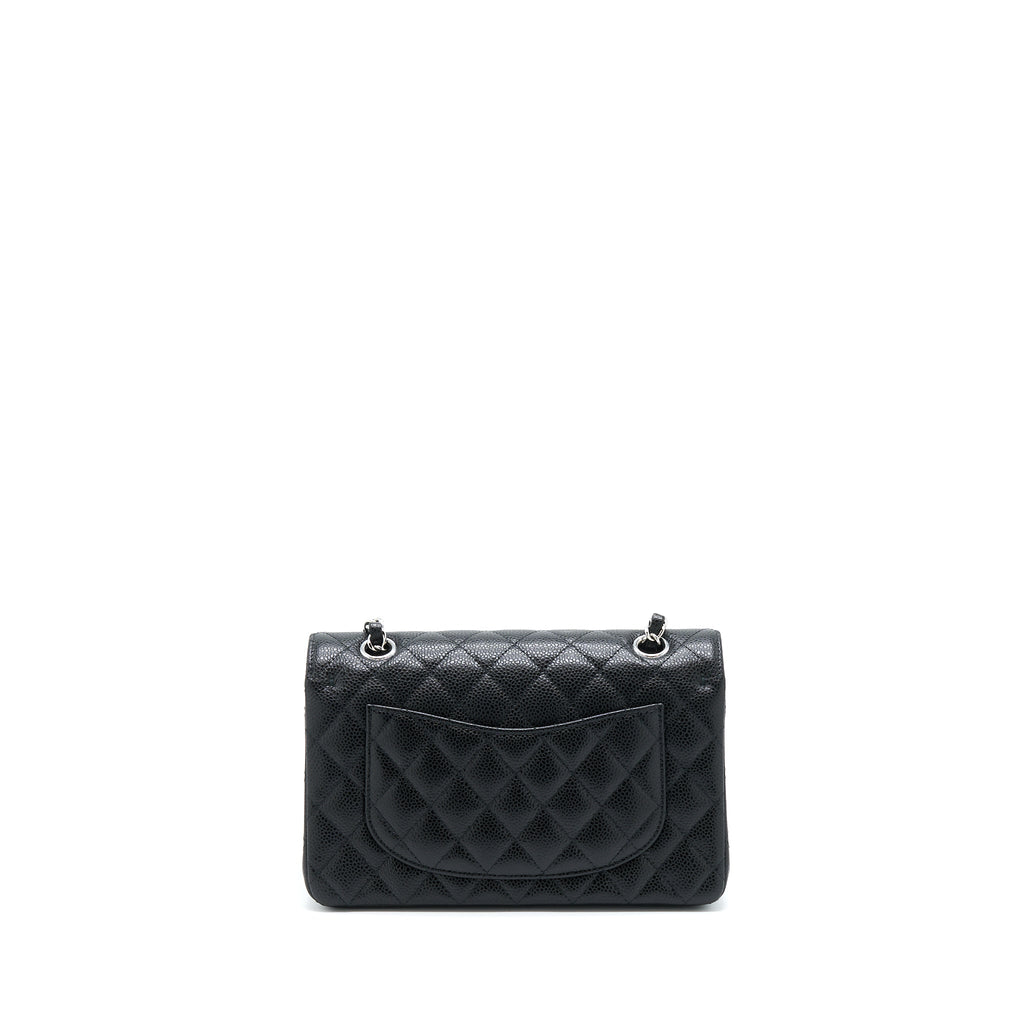 Chanel Small Classic Flap Bag Caviar Black