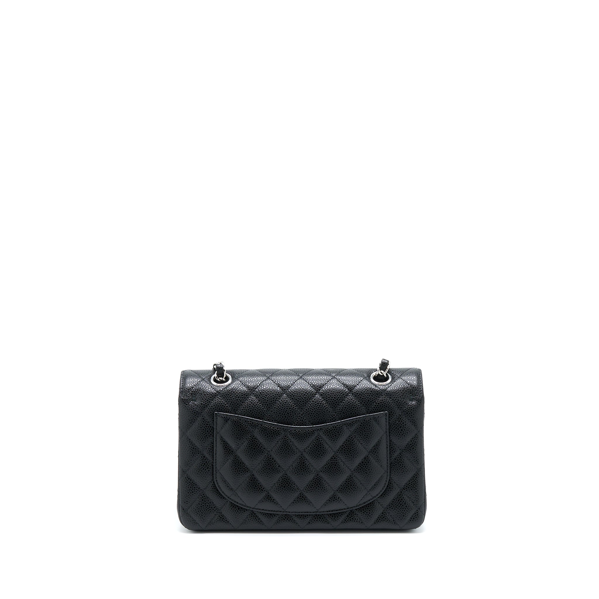 Chanel Small Classic Flap Bag Caviar Black