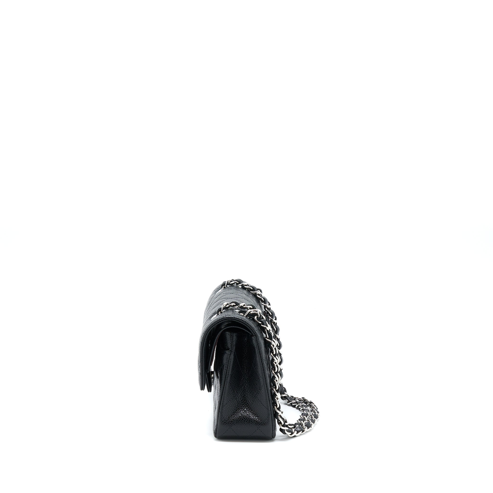 Chanel Small Classic Flap Bag Caviar Black