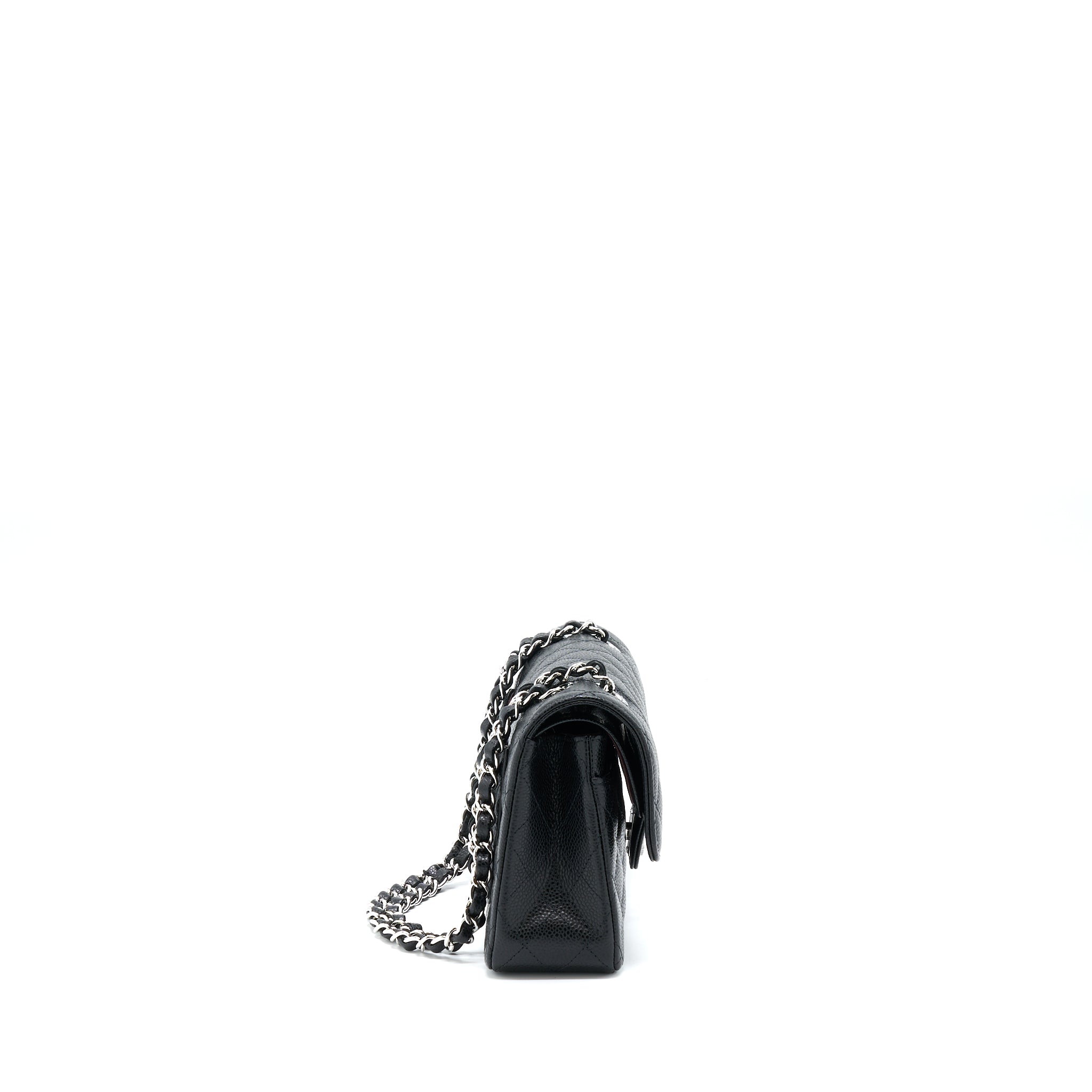 Chanel Small Classic Flap Bag Caviar Black