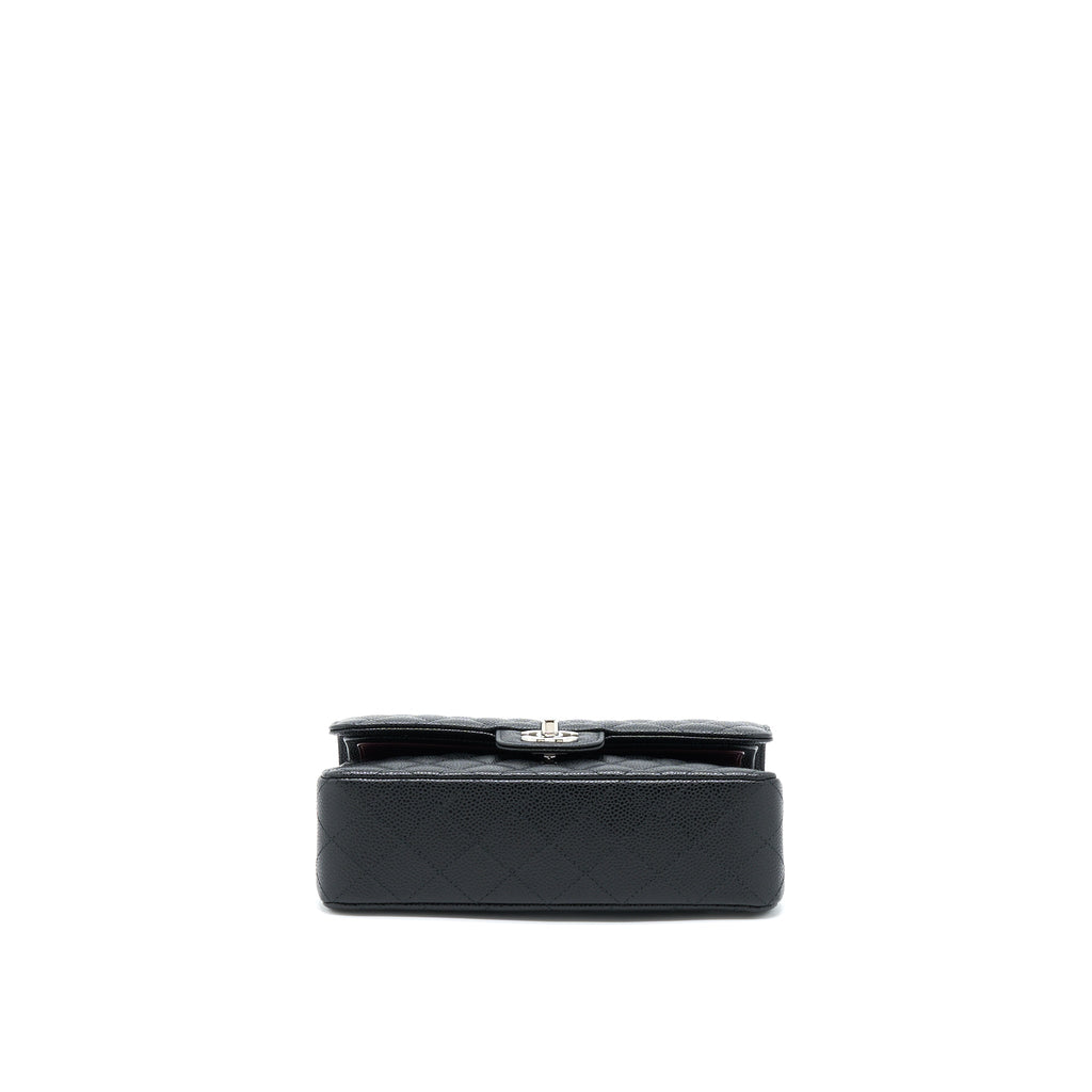 Chanel Small Classic Flap Bag Caviar Black