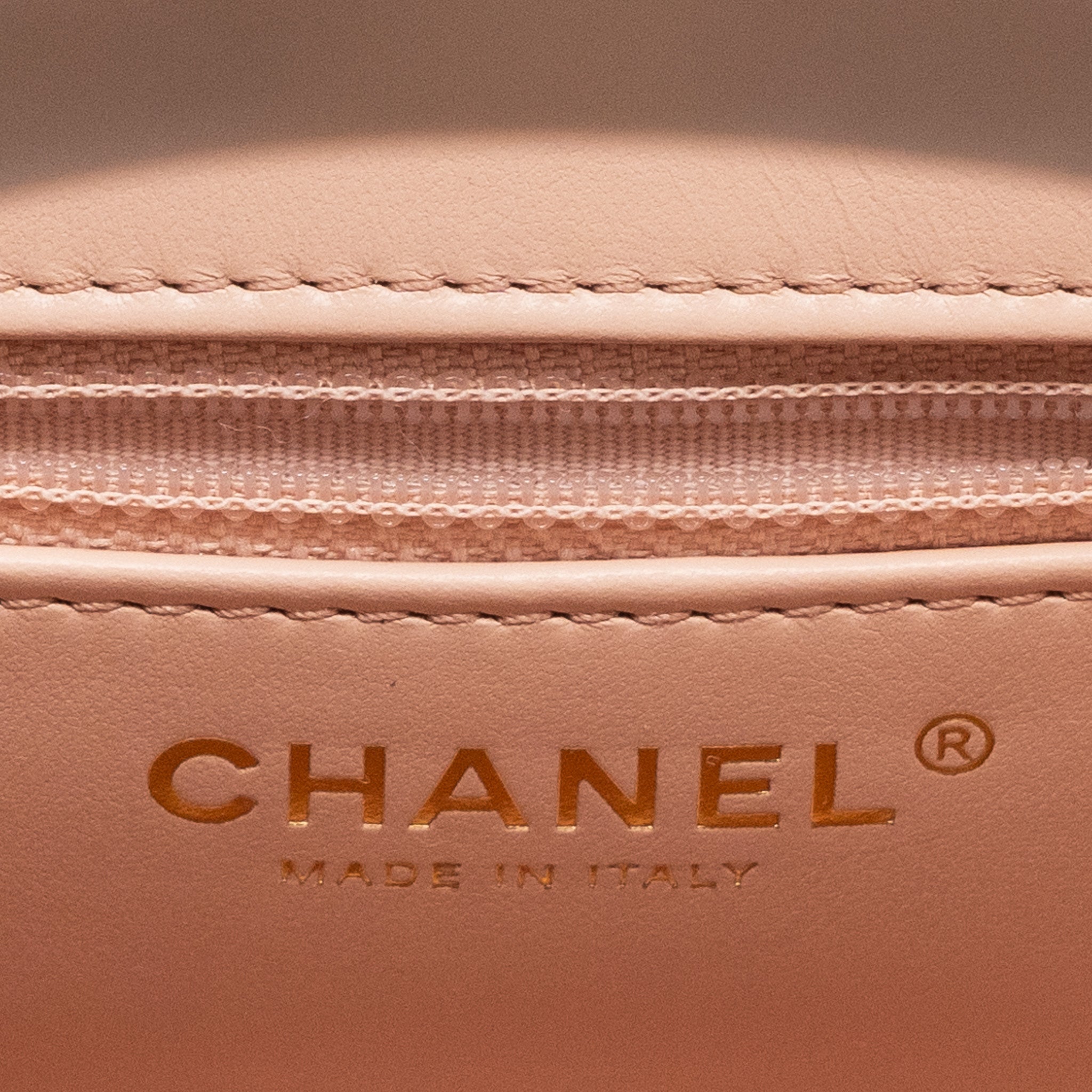 Chanel 23k Mini Shopping Bag Calfskin Light Pink (Microchip)