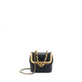 Chanel 20A Kiss-Lock Mini Vanity Flap Bag Calfskin Black