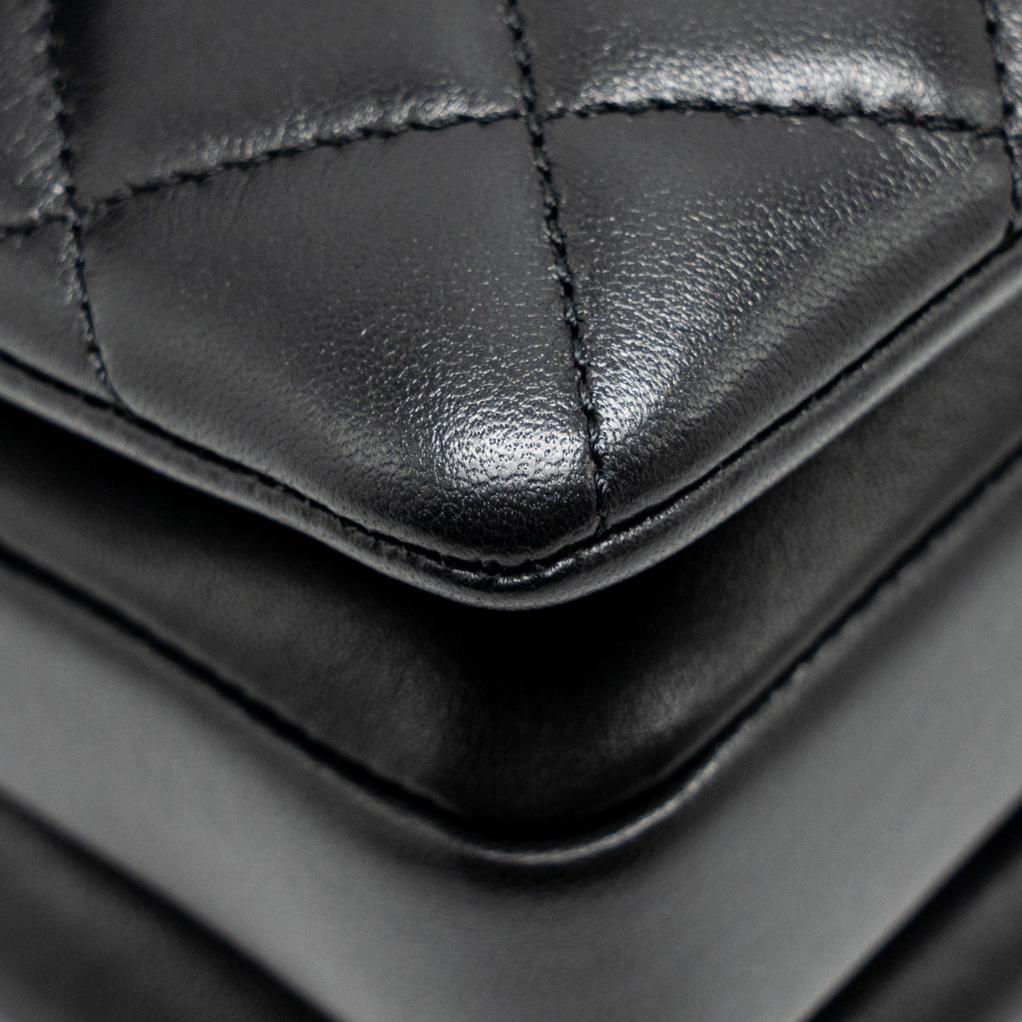 Chanel 24s Mini Trendy CC Lambskin Black L(microchip)