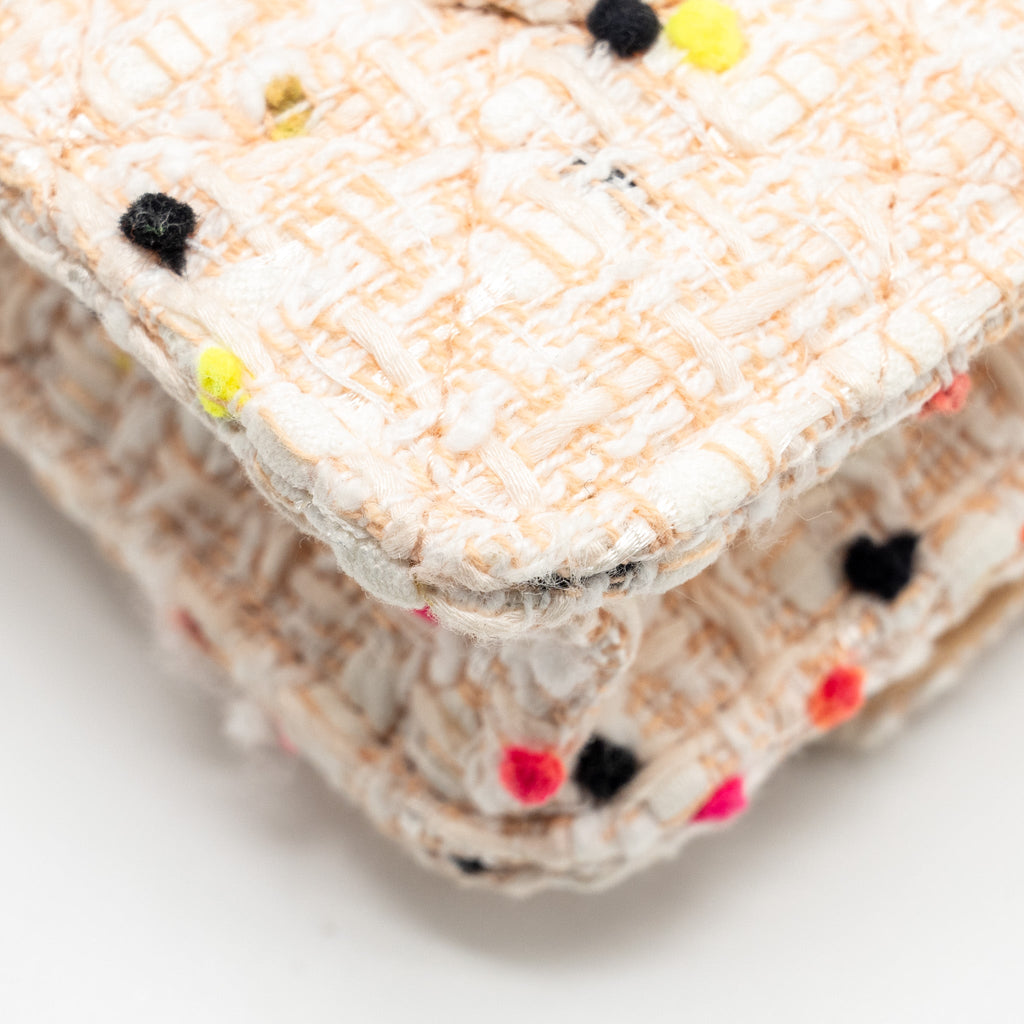 Chanel 19s Wallet On Chain/O Mini Bag Tweed Multicolour L