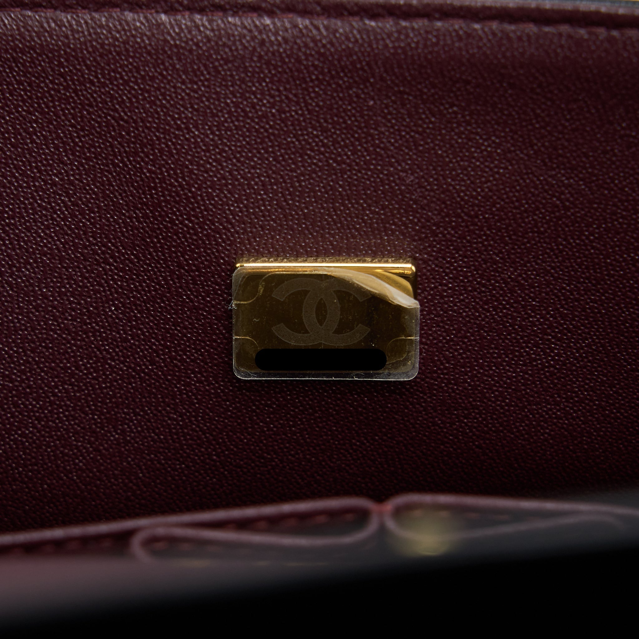 Chanel Small Classic Double Flap Bag Lambskin Black  (Microchip)