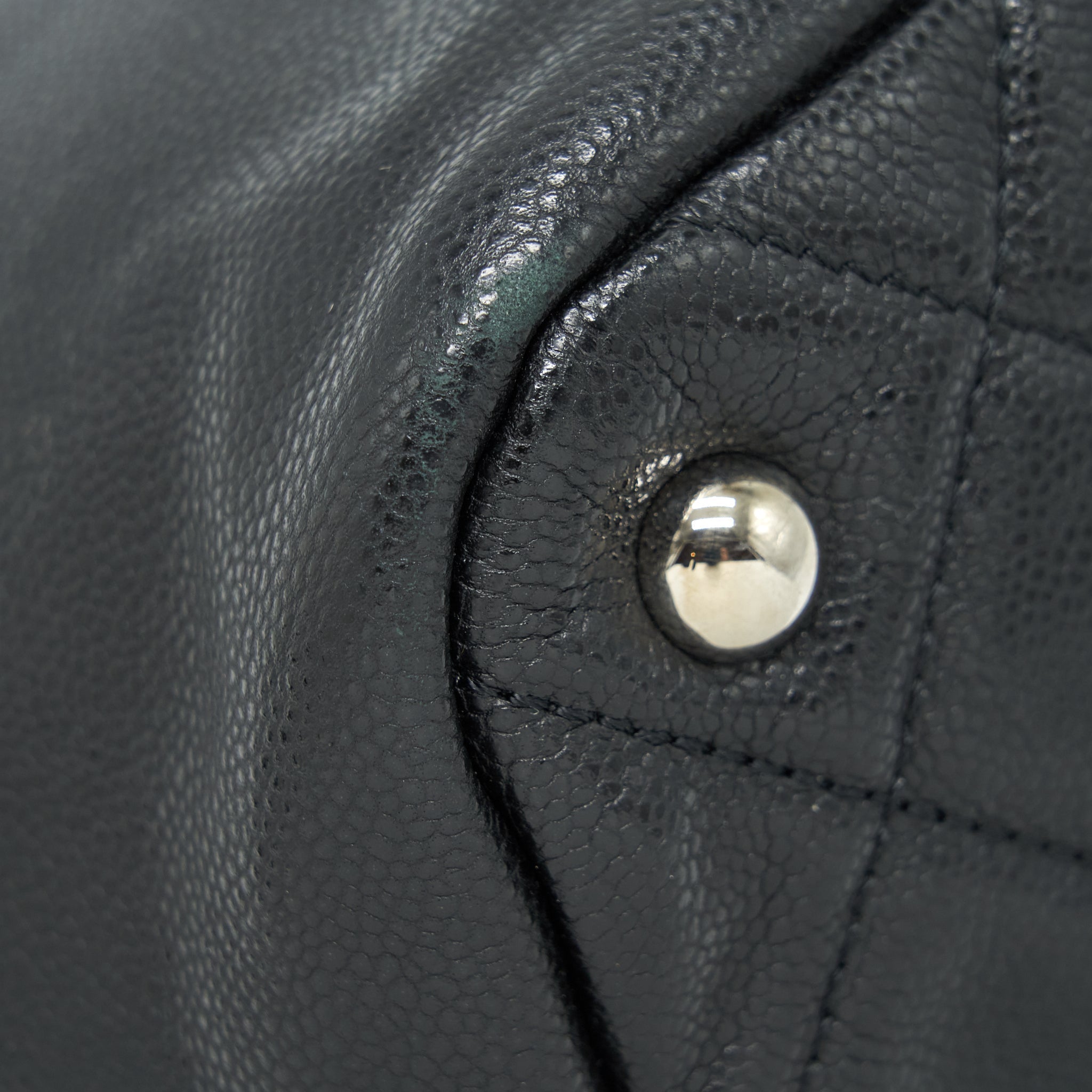 Chanel Timeless Soft Shopper Tote Caviar Black