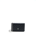 Chanel Classic Wallet on Chain Lambskin Black  (Microchip)