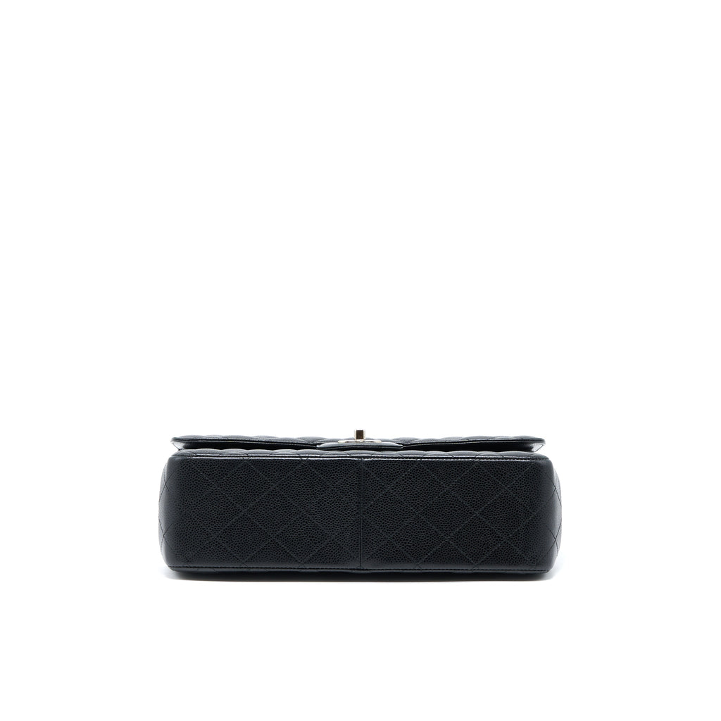 Chanel Classic Jumbo Double Flap Bag Caviar Black