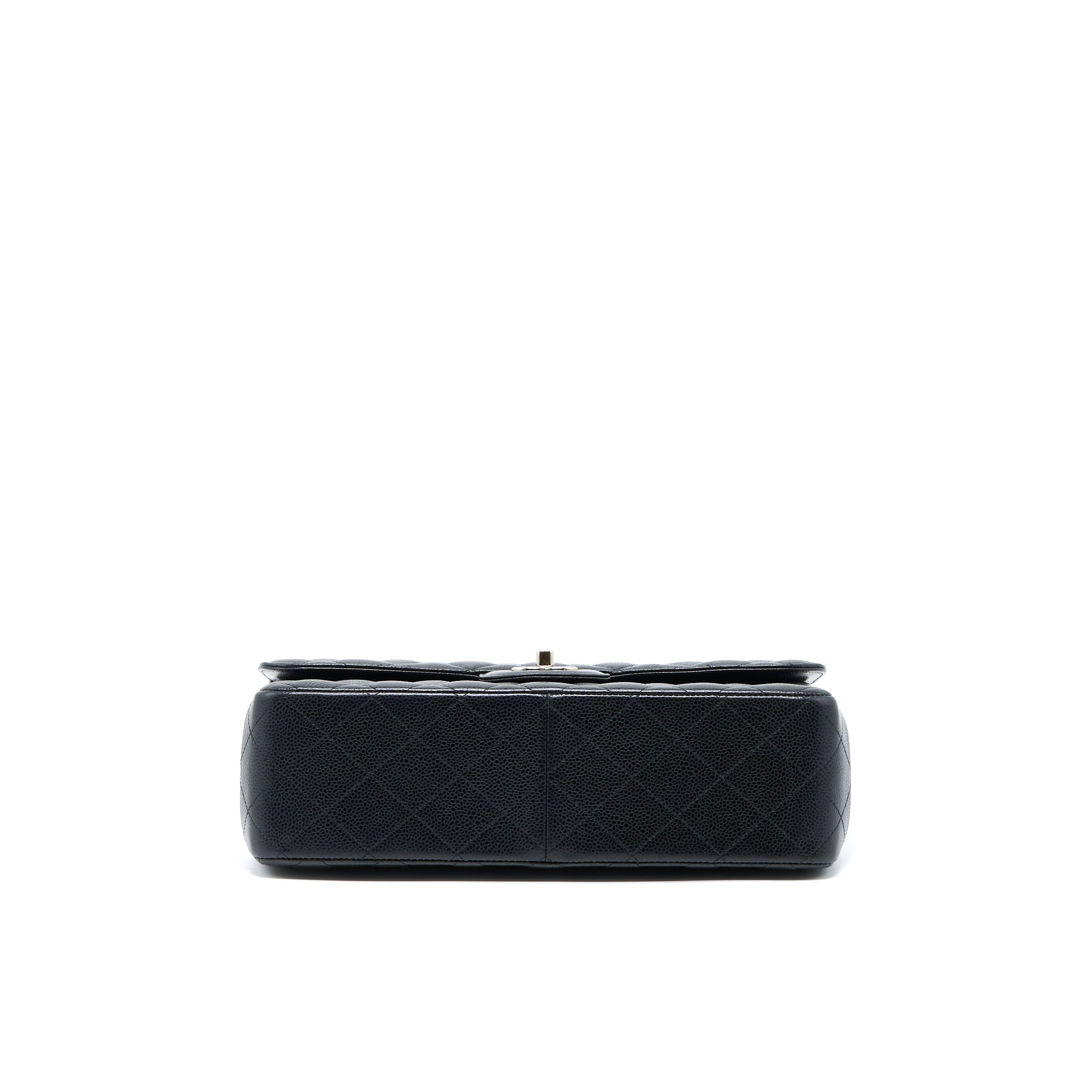 Chanel Classic Jumbo Double Flap Bag Caviar Black