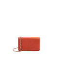 Chanel Wallet On Chain Caviar Orange Red