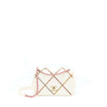 Chanel Small Flap Bag Lambskin White/Multicolor L