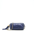 Chanel Vintage Barrel Bag Lambskin Navy