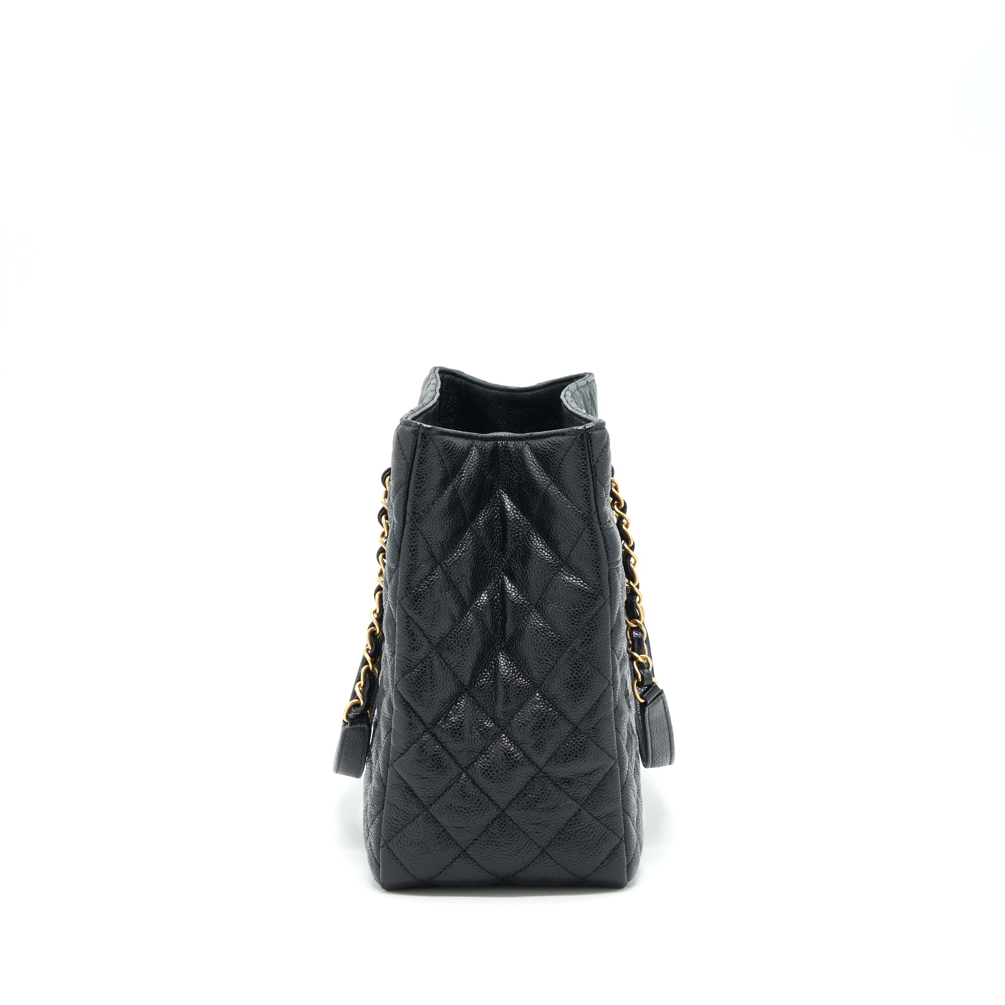Chanel Shopping Tote Bag Caviar Black