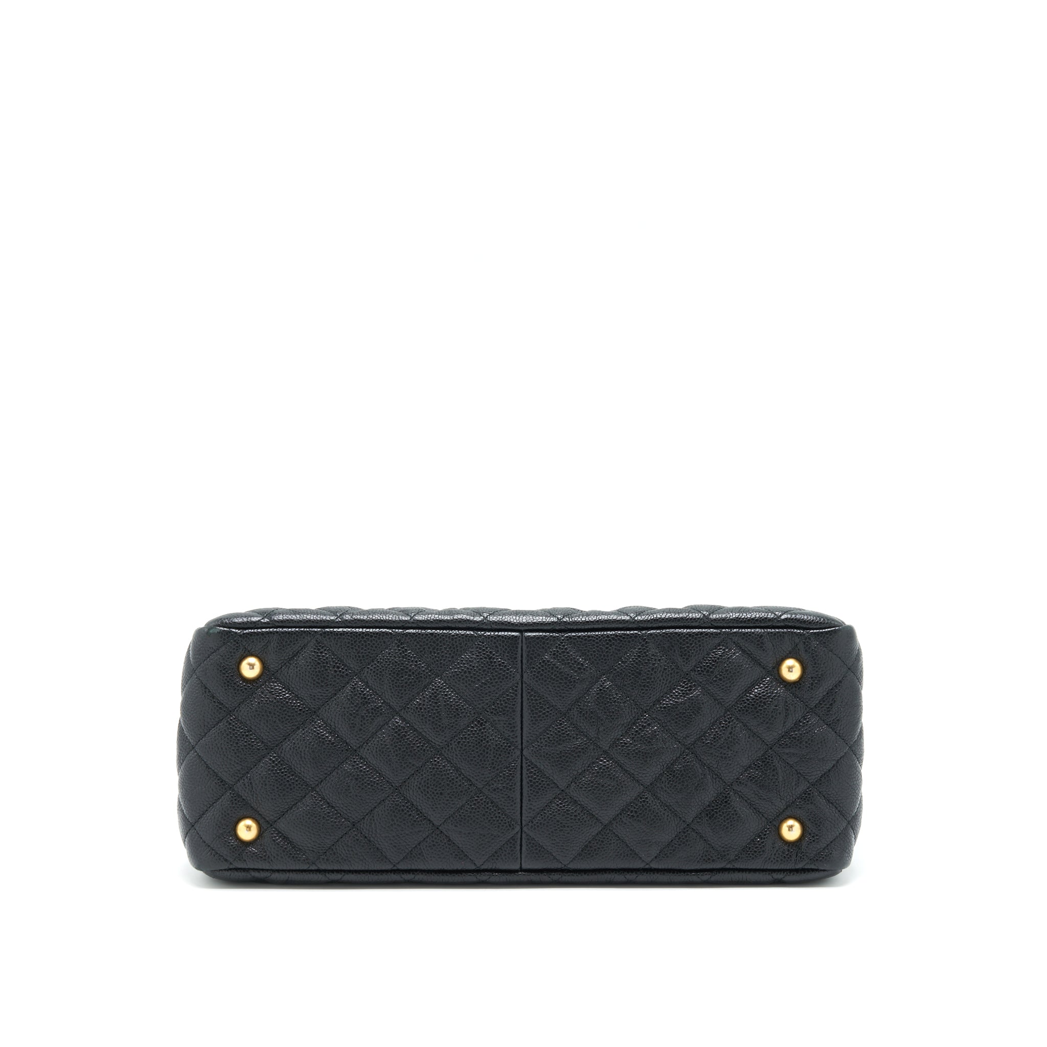 Chanel Shopping Tote Bag Caviar Black