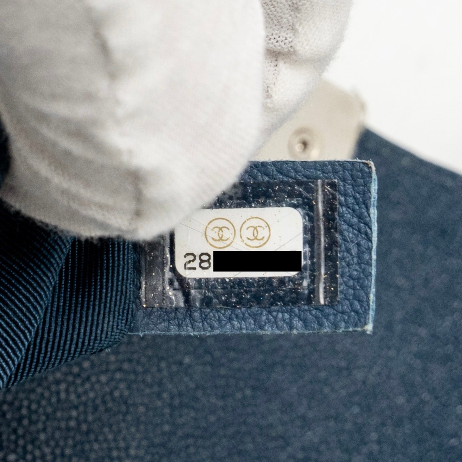 Chanel Small Boy Bag Caviar Navy