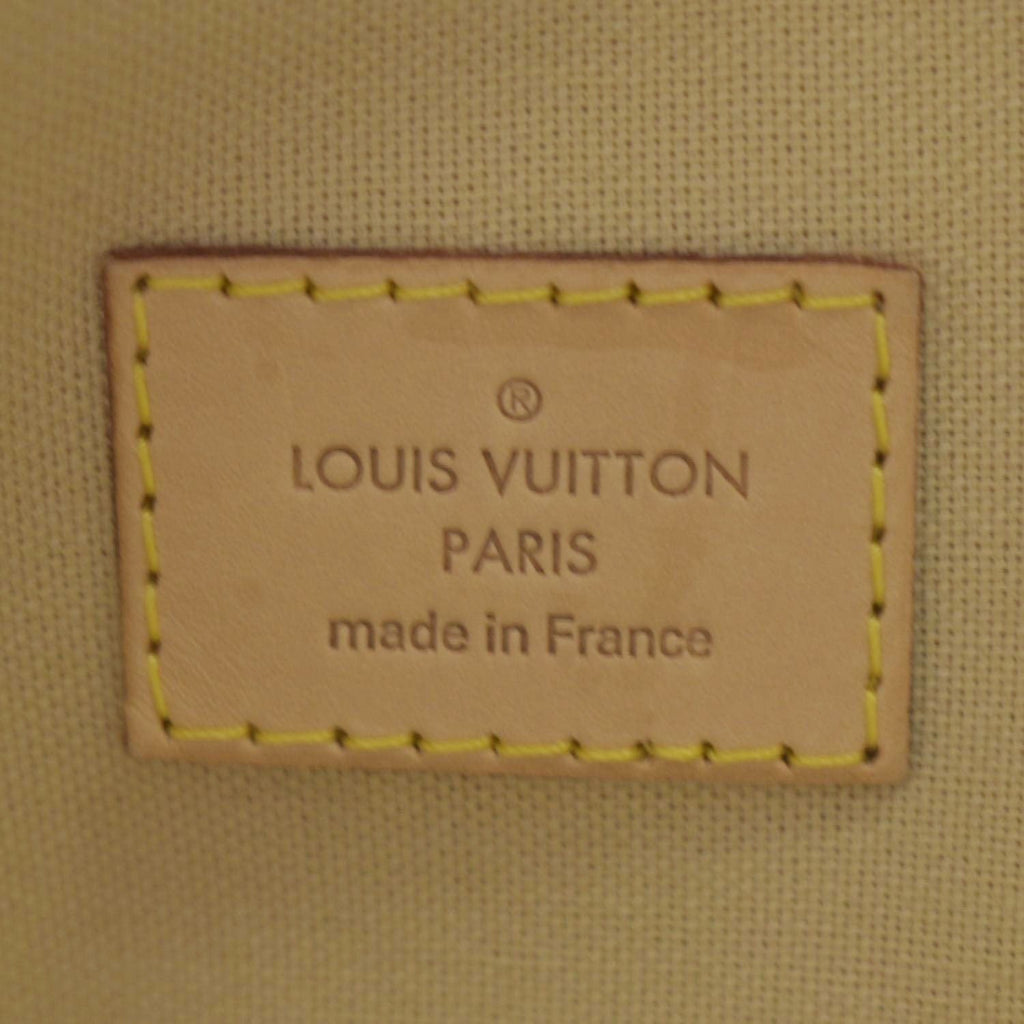 LOUIS VUITTON Soffi Damier Azur Satchel Shoulder Bag White