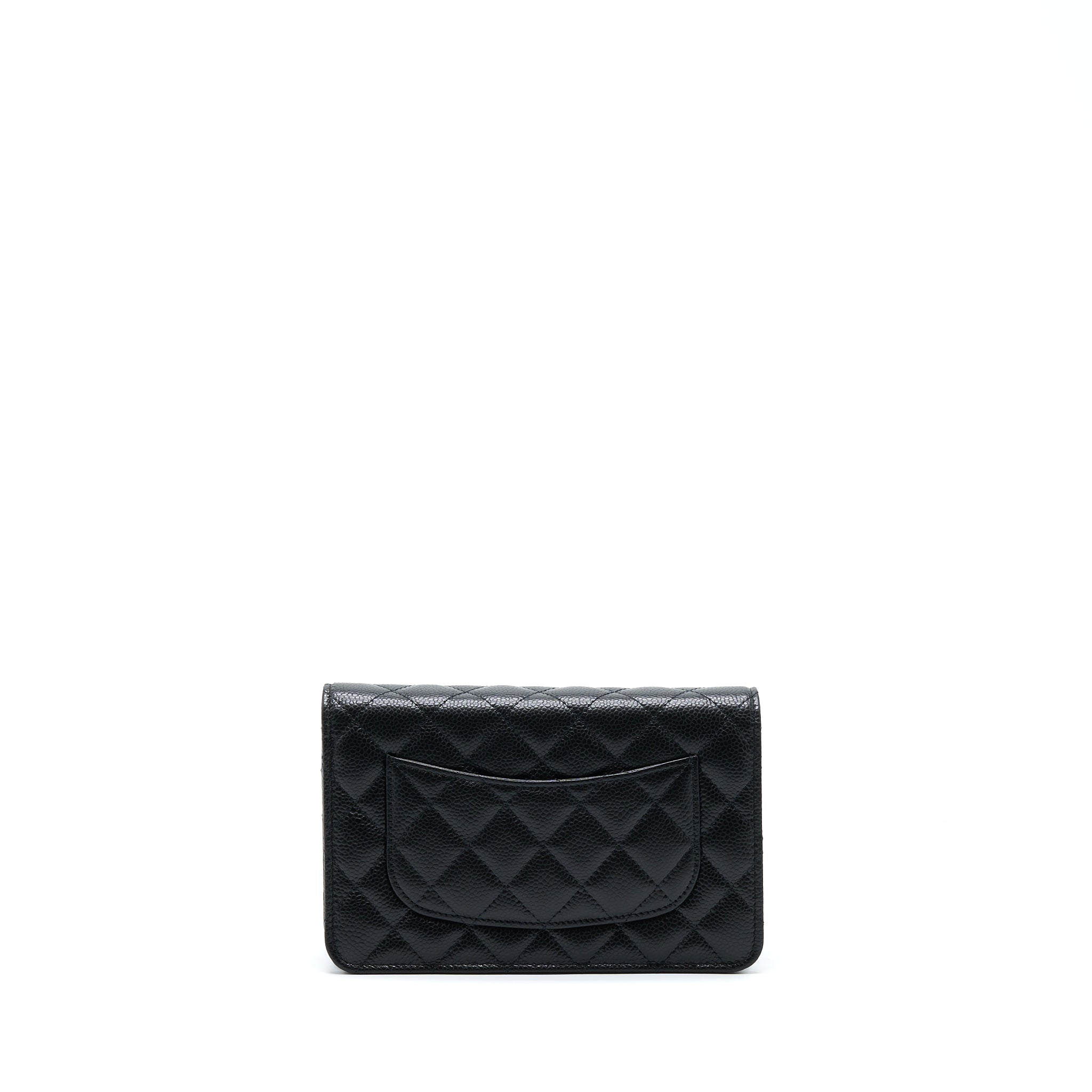 Chanel Classic Wallet On Chain Caviar Black