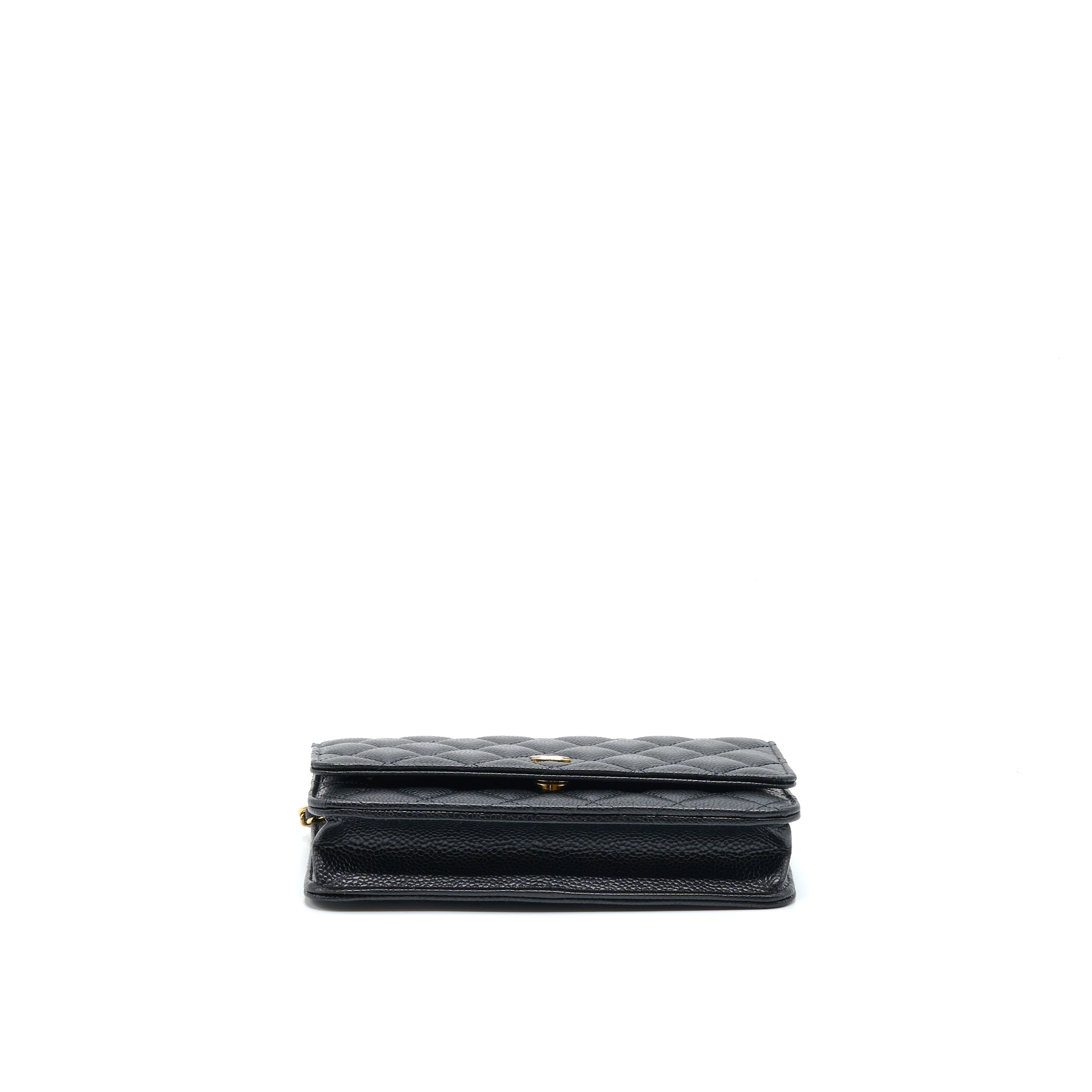 Chanel Classic Wallet On Chain Caviar Black