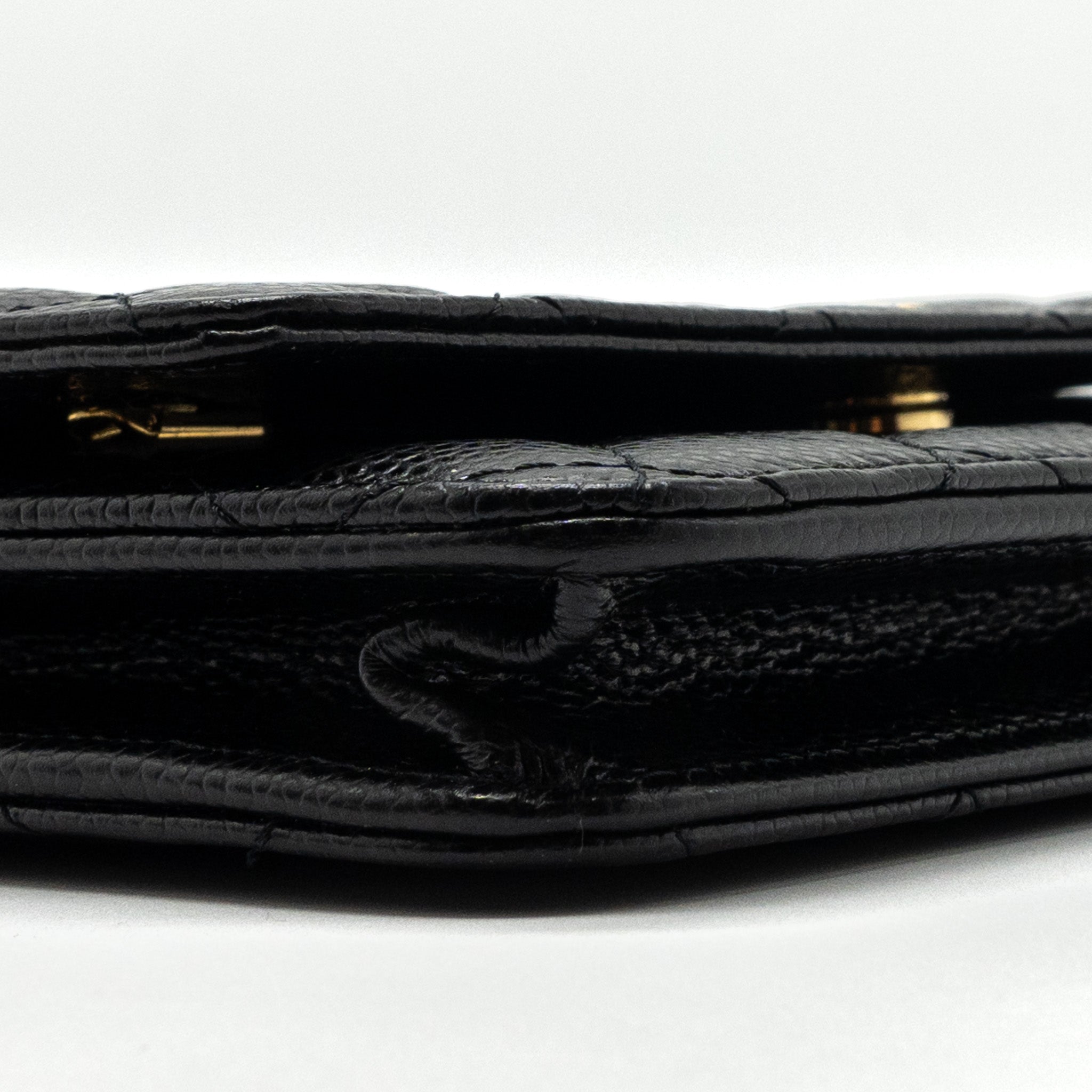 Chanel Classic Wallet On Chain Caviar Black