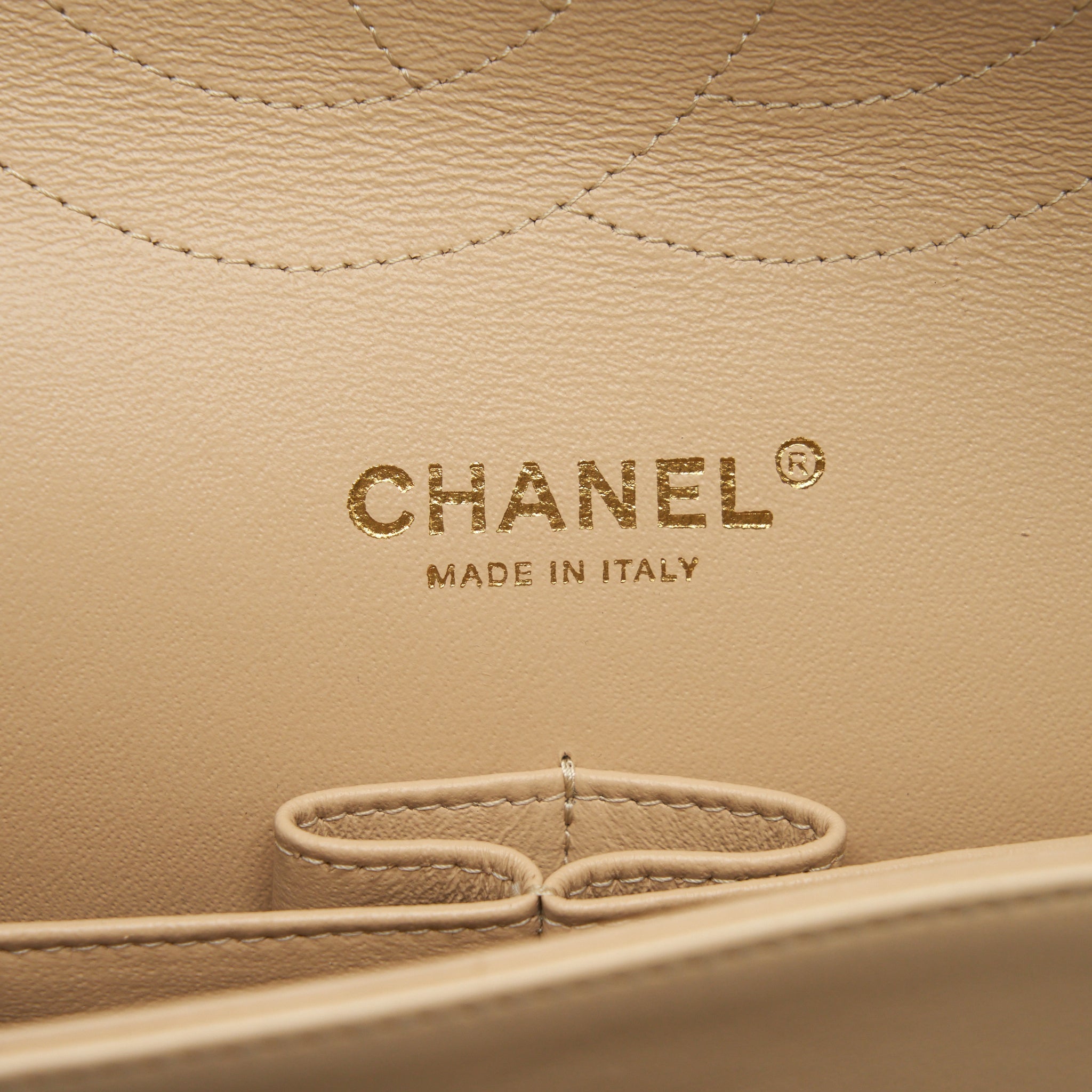 Chanel Jumbo Classic Double Flap Bag Lambskin Beige L