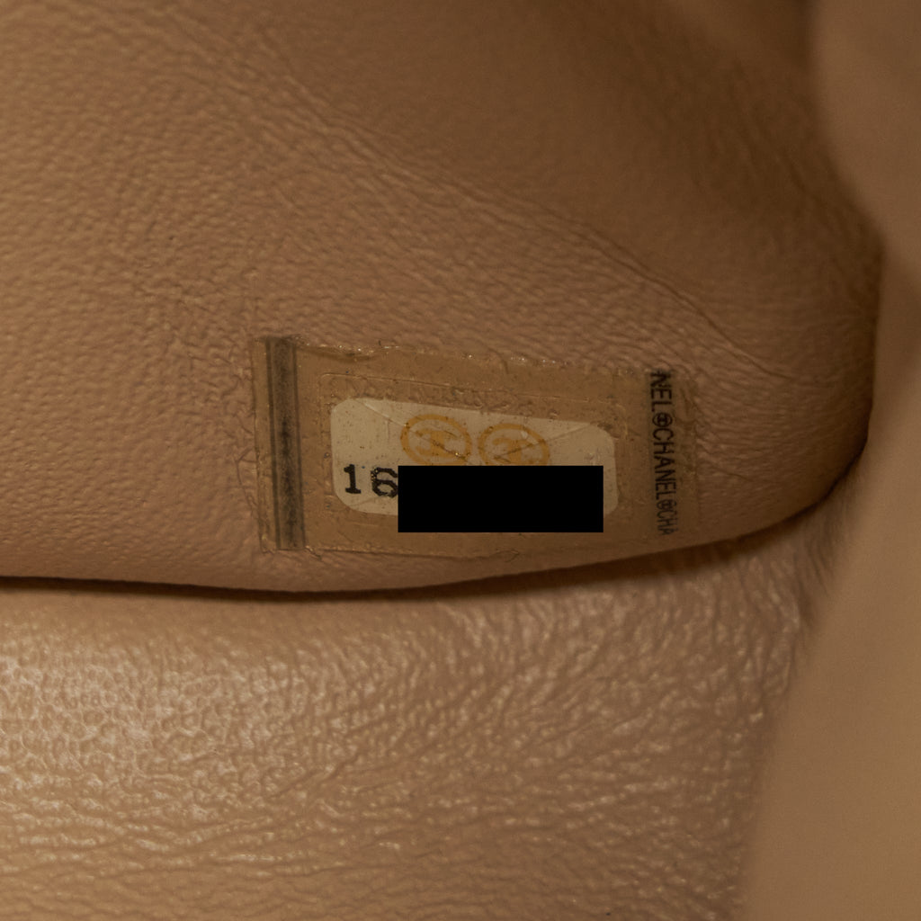 Chanel Jumbo Classic Double Flap Bag Lambskin Beige L