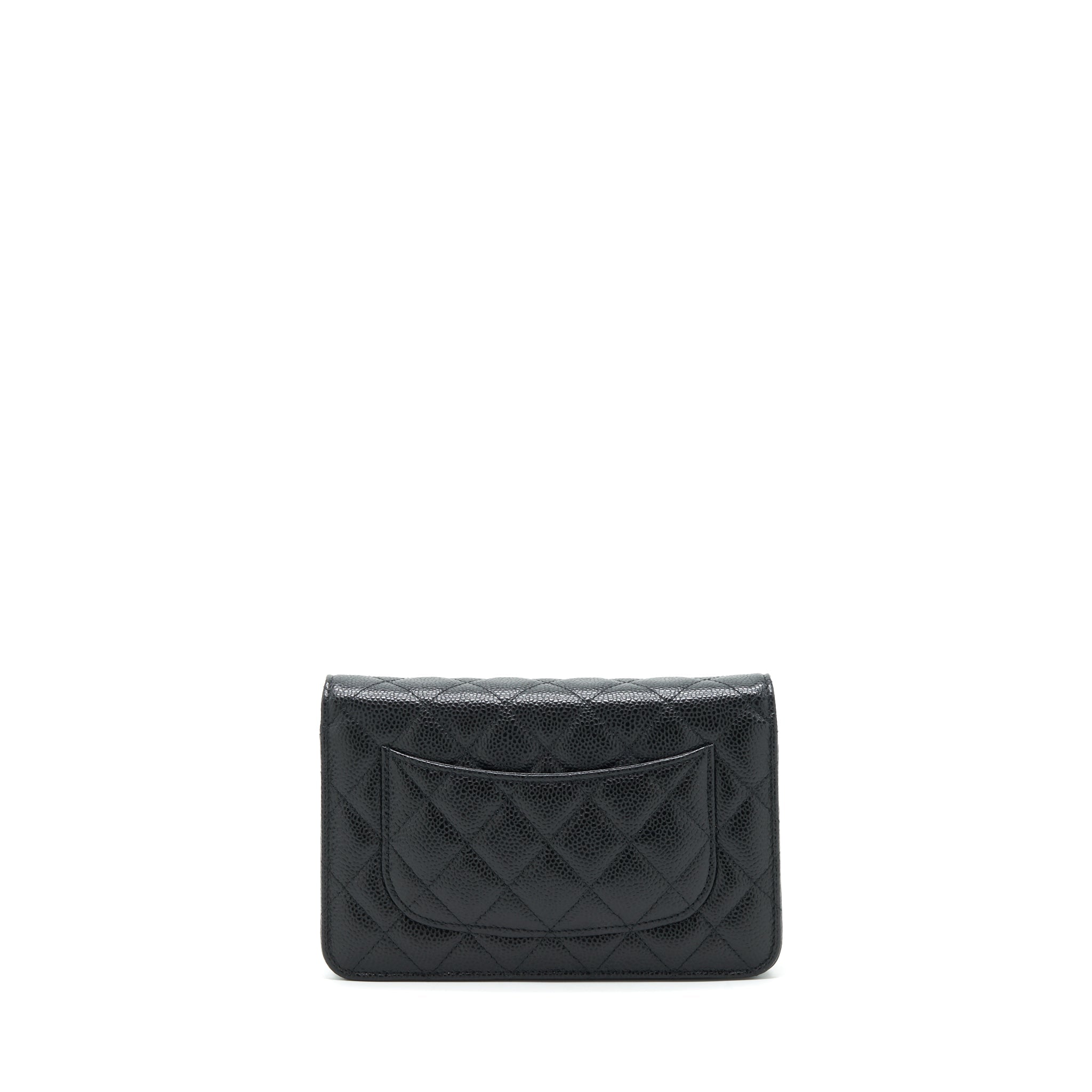 Chanel Classic Wallet On Chain Caviar Black