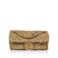 Chanel Straw Classic Flap Bag