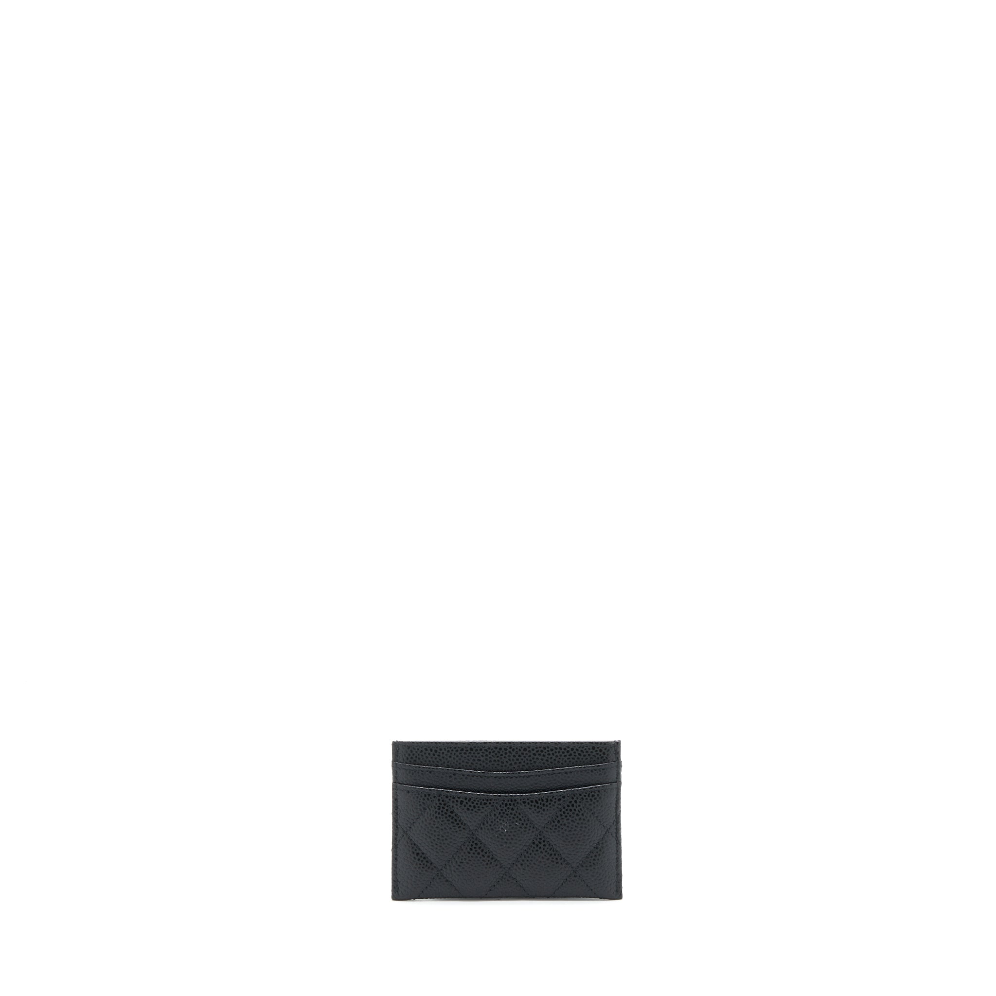 Chanel Classic Card Holder Caviar Black