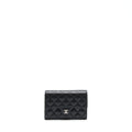 Chanel Flap Wallet Caviar Black