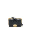 Chanel Small Boy Bag Caviar Black