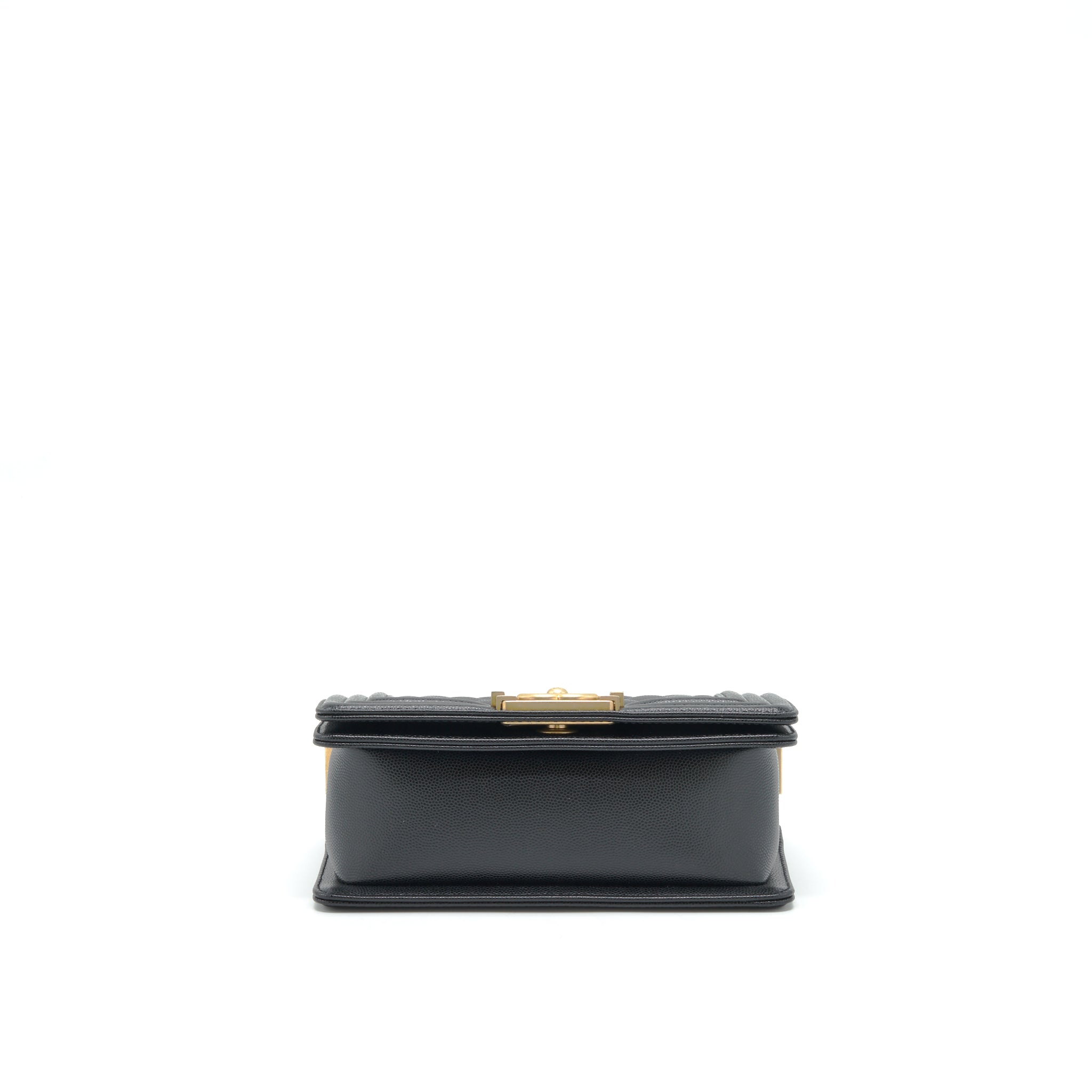 Chanel Small Boy Bag Caviar Black
