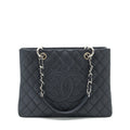Chanel Grand Shopping Tote GST Caviar Black
