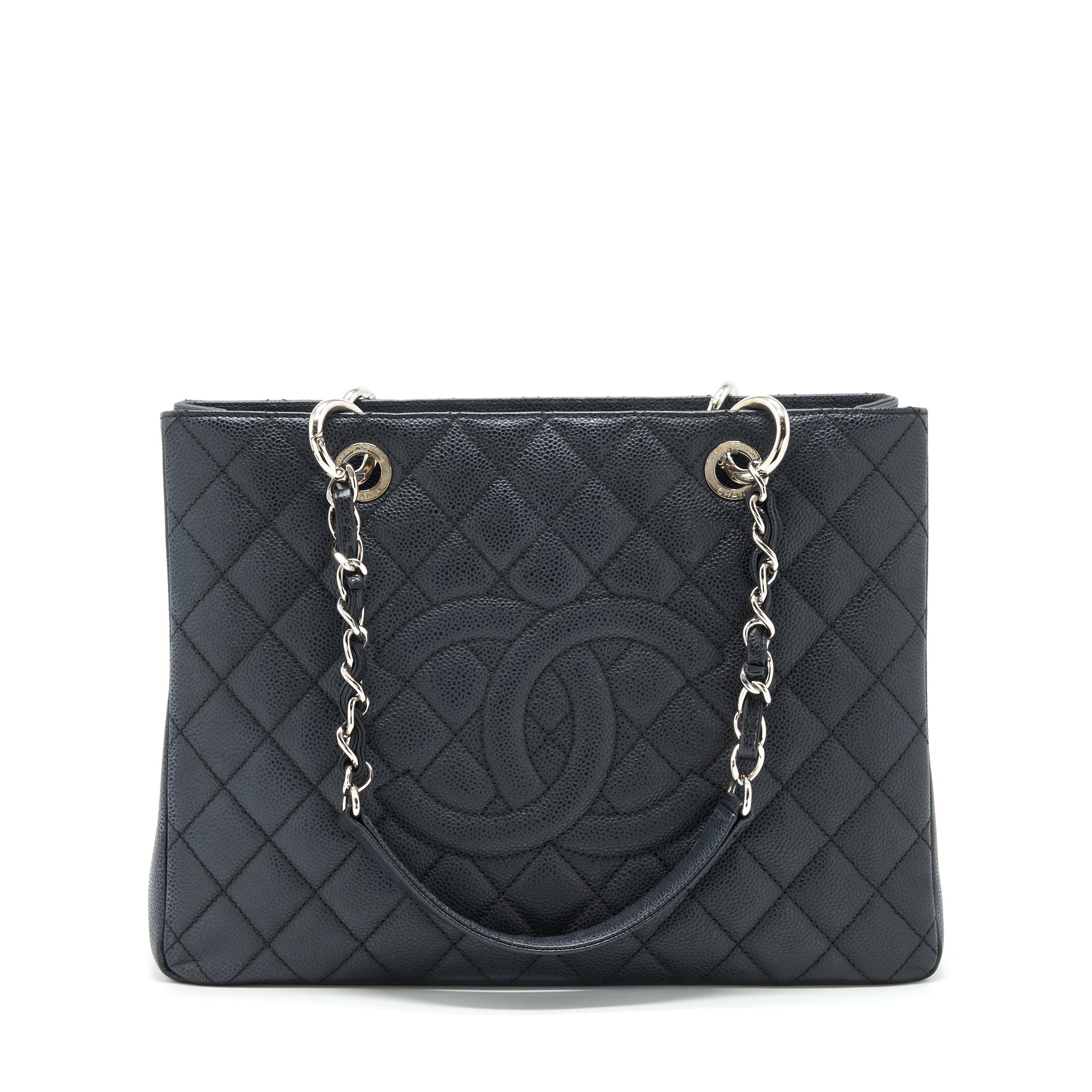Chanel Grand Shopping Tote GST Caviar Black
