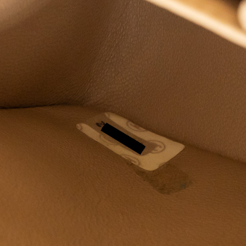 Chanel vintage Small classic flap bag lambskin beige