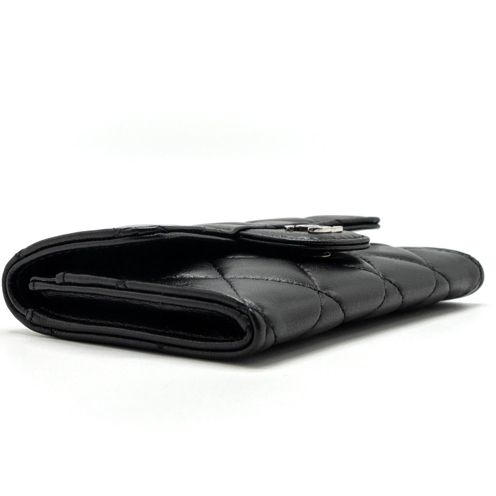 Chanel Classic Flap card holder Lambskin Black