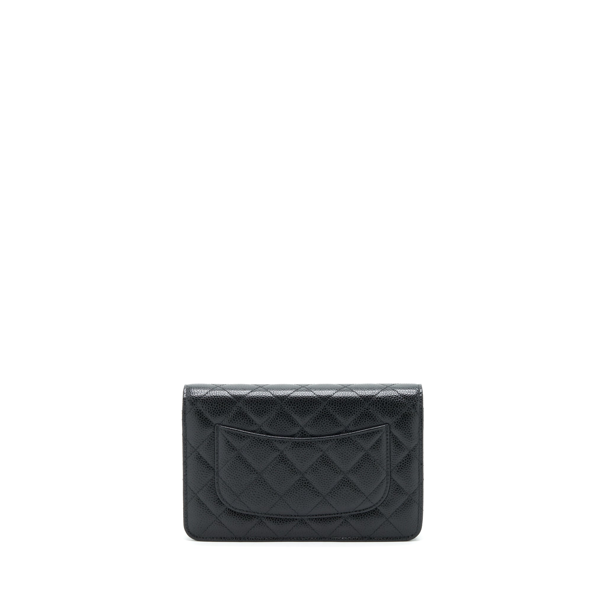 Chanel Classic Wallet On Chain Caviar Black
