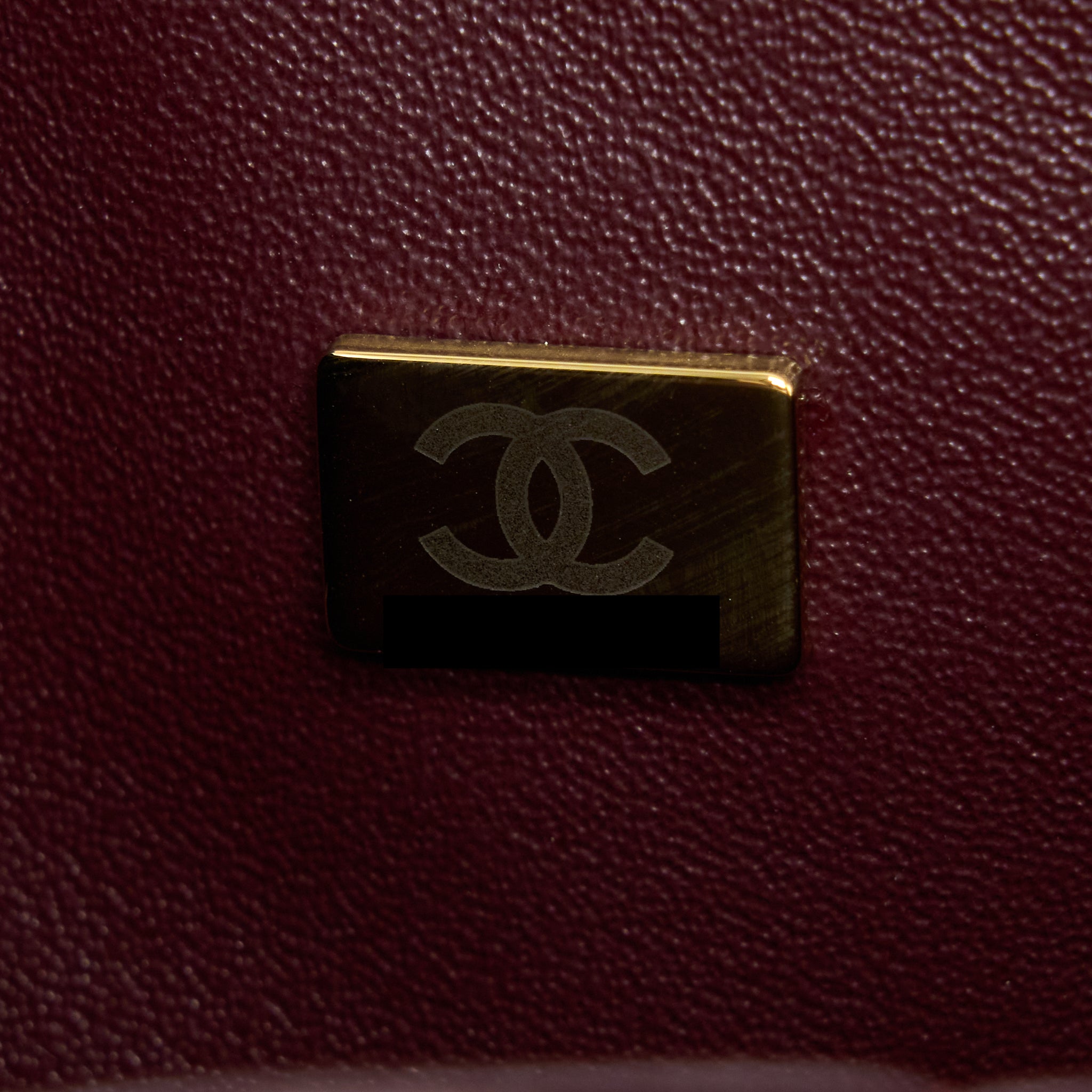 Chanel Classic Jumbo Double Flap Caviar Black  (Microchip)