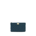 Chanel Boy Pouch Caviar Dark Green L