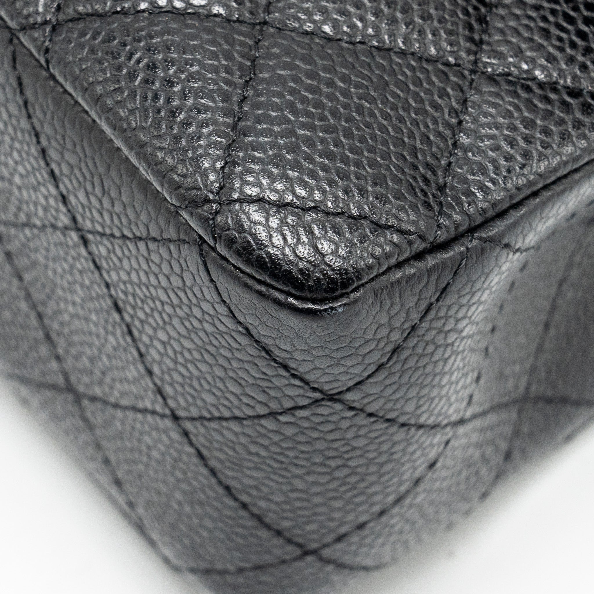 Chanel Medium Classic Double Flap Bag Caviar Black