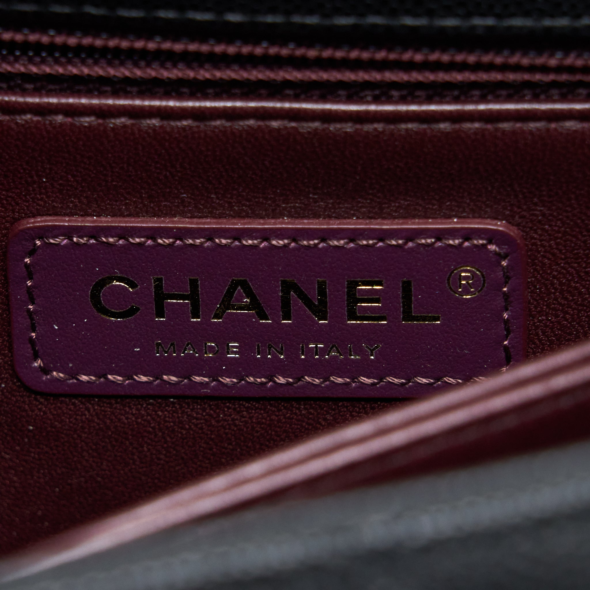 Chanel Coco Handle Caviar Black L(Microchip)