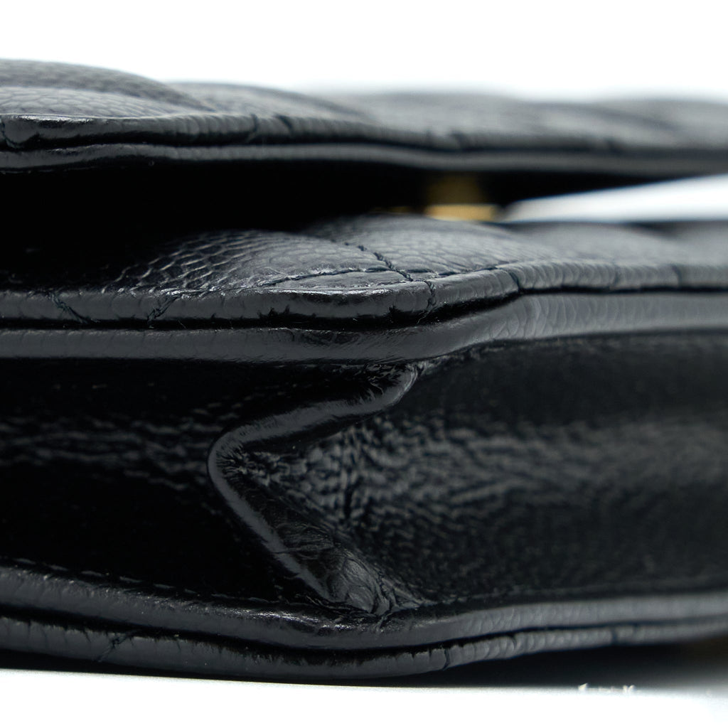 Chanel Classic Wallet On Chain Caviar Black (Microchip)