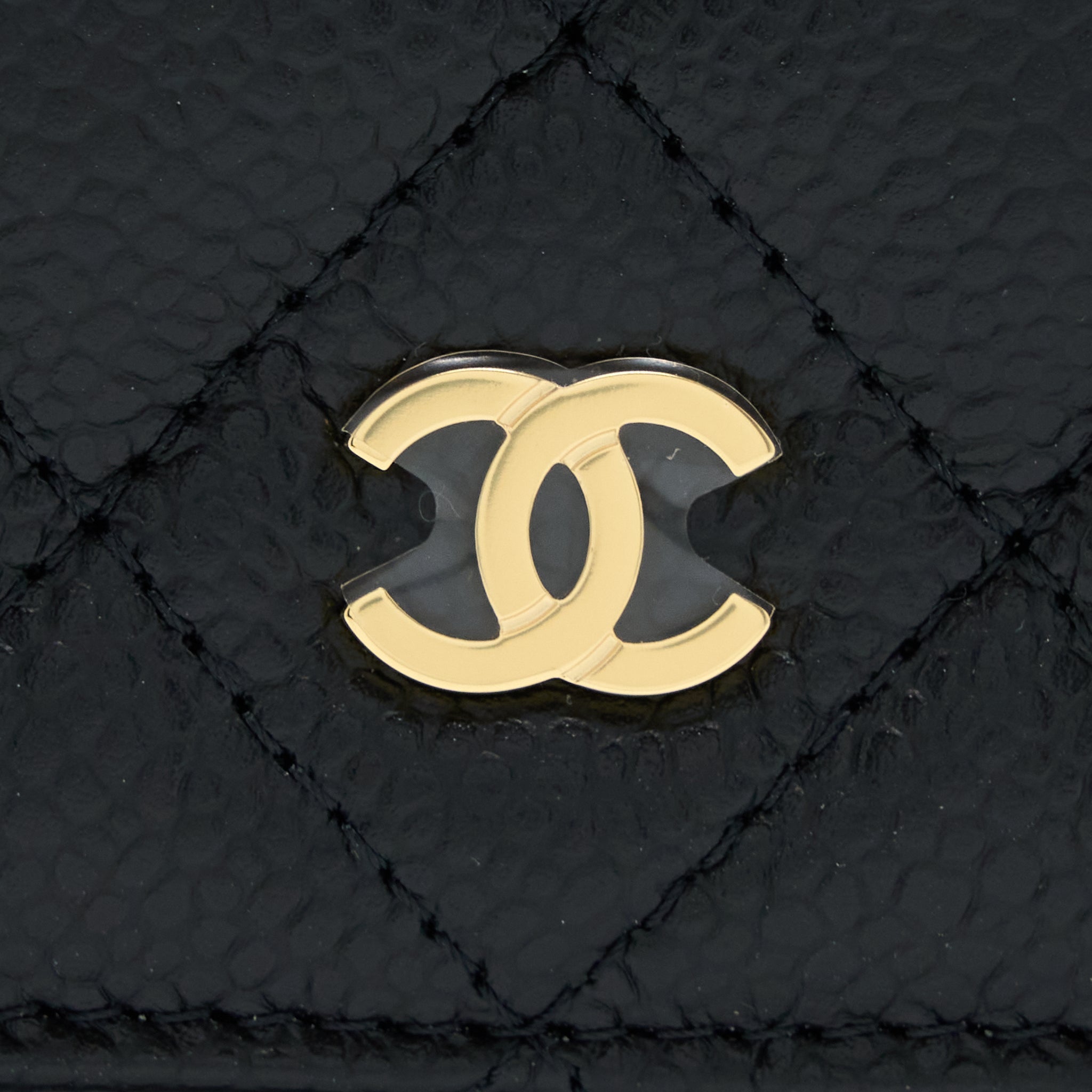 Chanel Classic Wallet On Chain Caviar Black (Microchip)