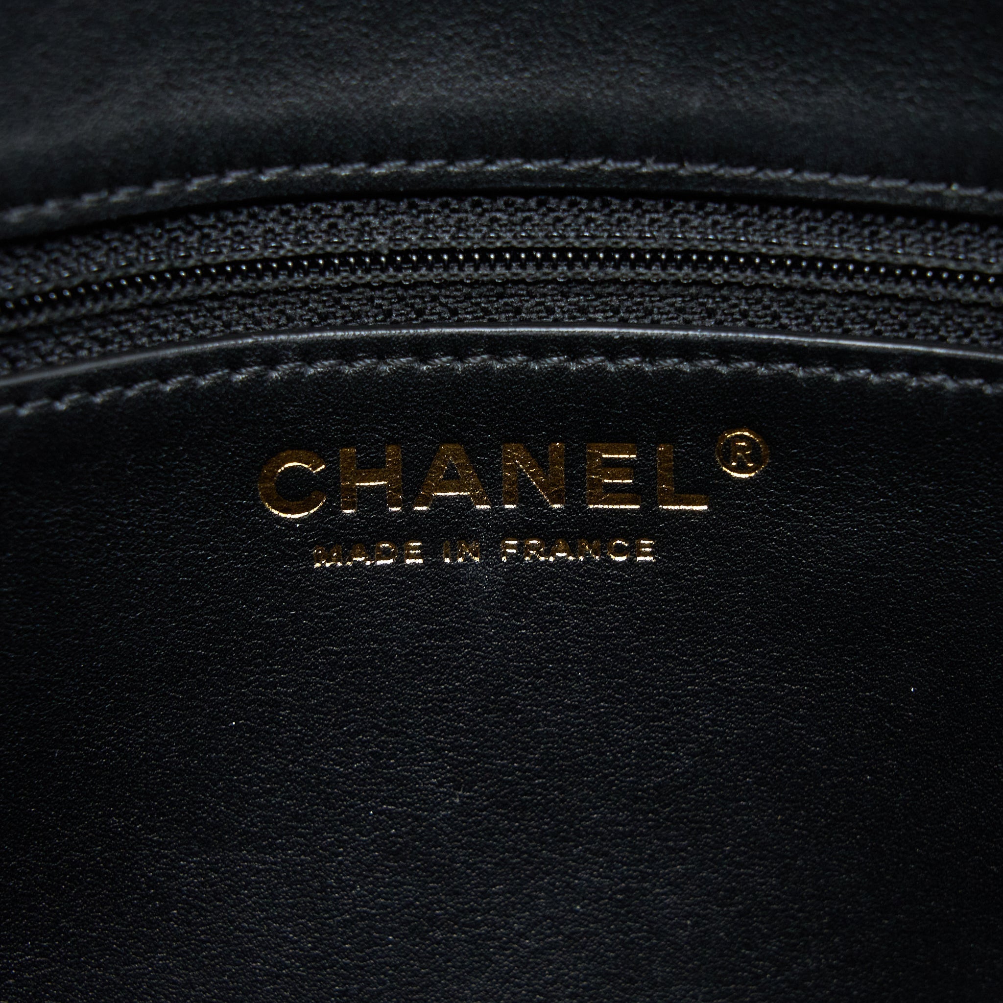 Chanel Tote Bag Lambskin Black L